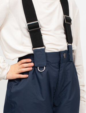 Snowrider Convertible Ski Overalls - Navy 2026