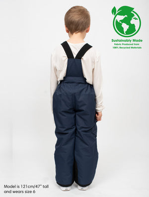 Snowrider Convertible Ski Overalls - Navy 2026