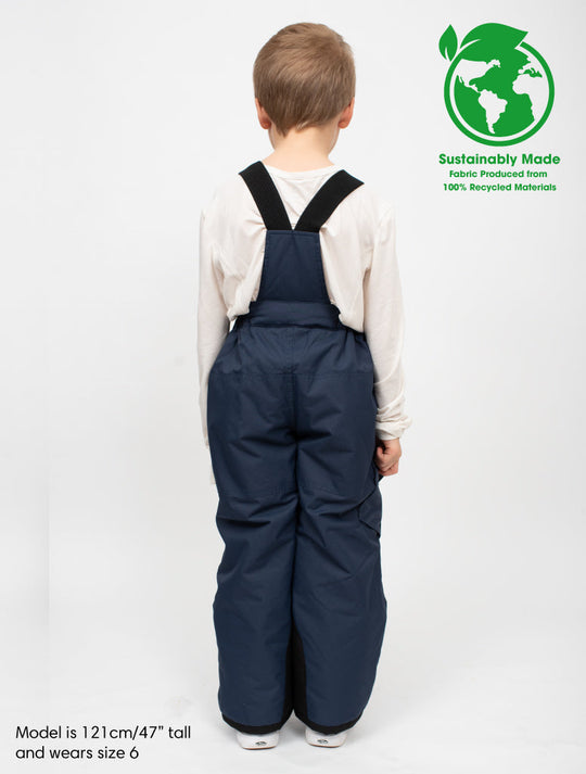 Snowrider Convertible Ski Overalls - Navy 2026