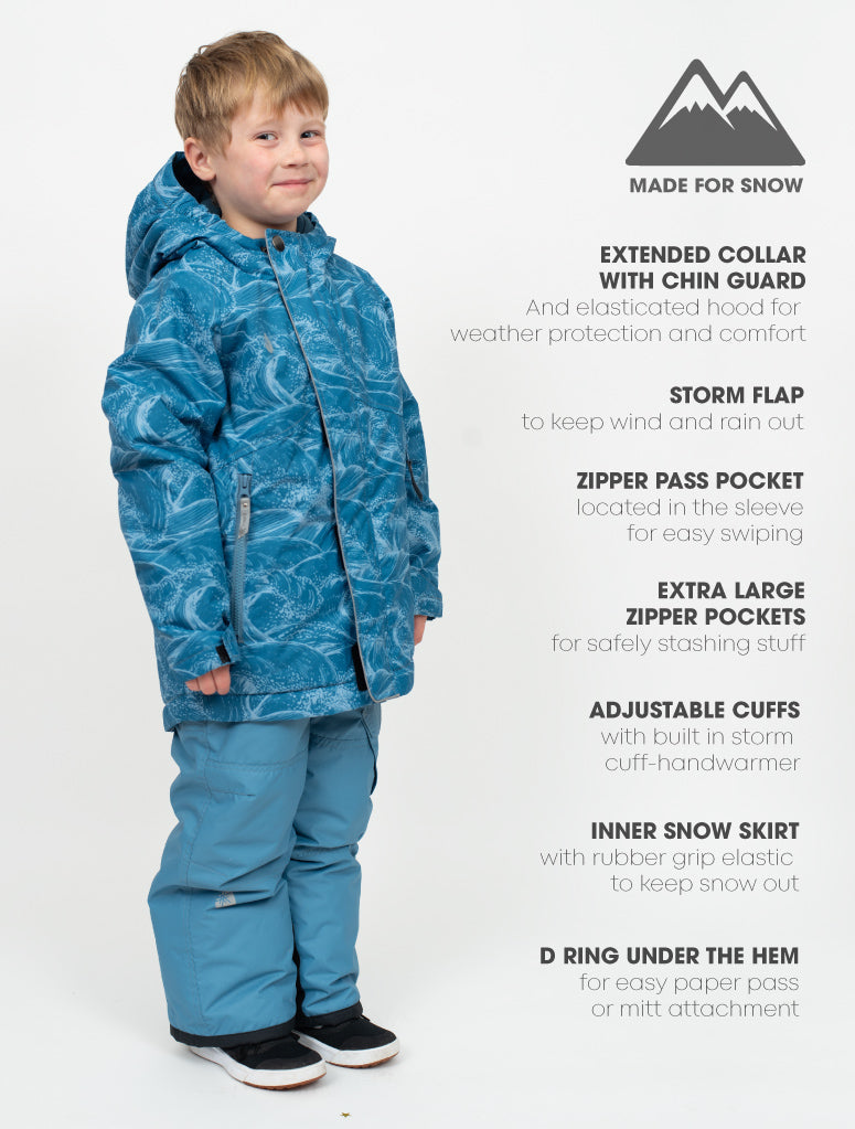 Snowrider Deep Winter Coat - Ocean