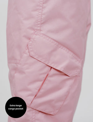 Snowrider Convertible Ski Overalls - Dusky Pink