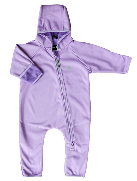 All-Weather Fleece Onesie - Periwinkle