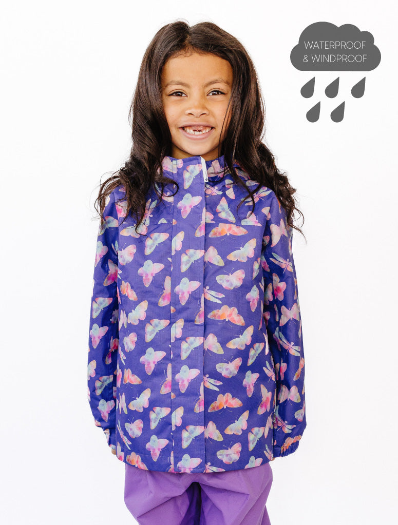 10K Packaway Rainshell - Butterfly