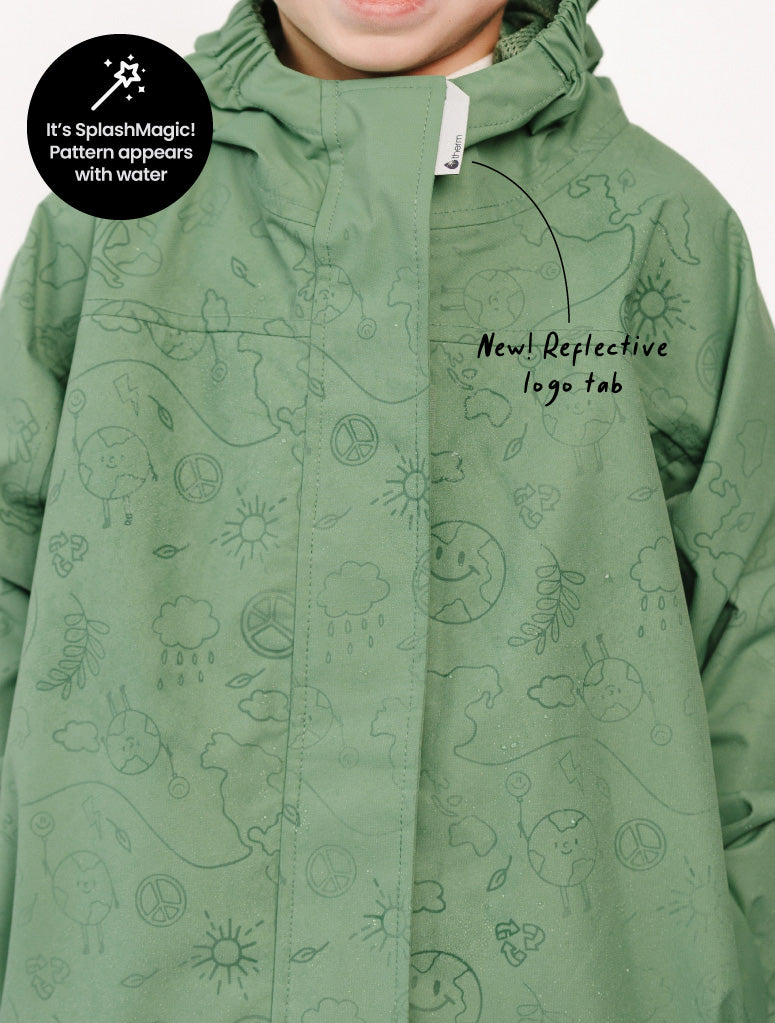 SplashMagic Rainshell - Forest Moss | Happy Earth