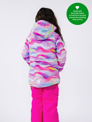 Snowrider Ski Jacket - Rainbow Wave