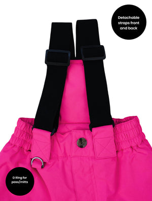 Snow Pants - Neon Pink