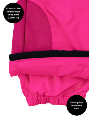Snow Pants - Neon Pink