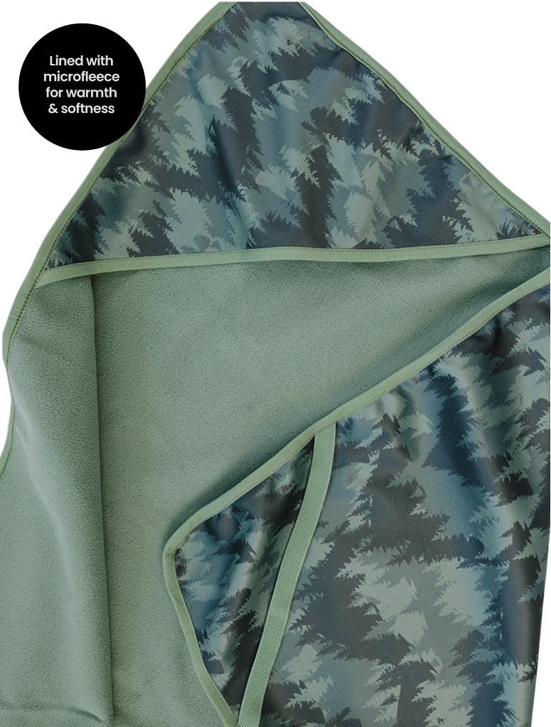 All-Weather Fleece Blanket - Forest Camo