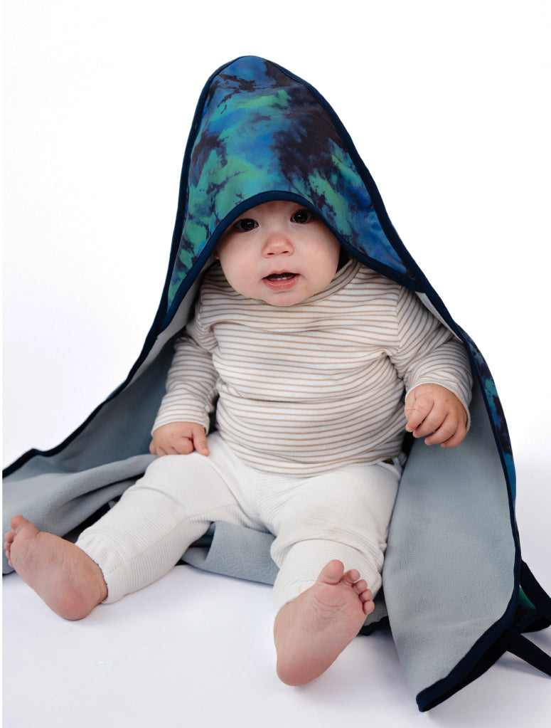 All-Weather Fleece Blanket - Tie Dye