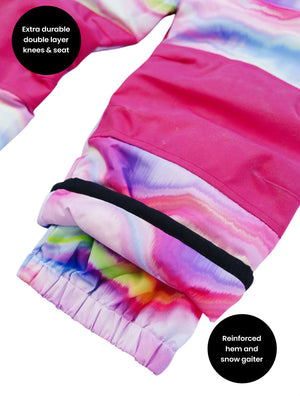 Snowrider One Piece Snowsuit - Rainbow Wave