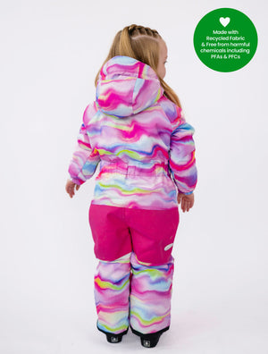 Snowrider One Piece Snowsuit - Rainbow Wave