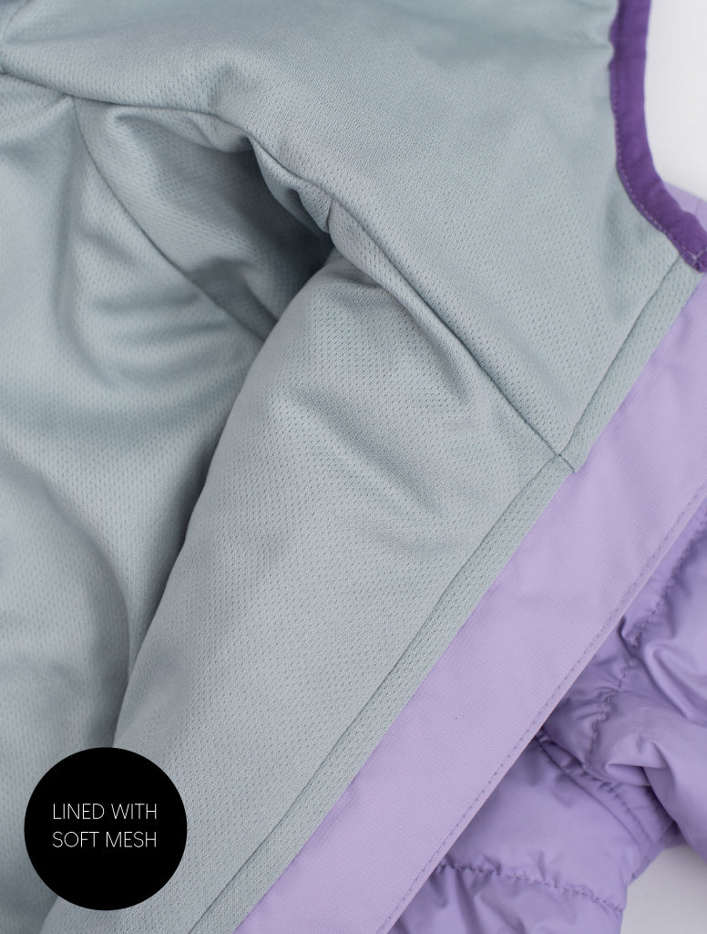 Hydracloud Puffer Jacket - Lavender | Waterproof Windproof Eco